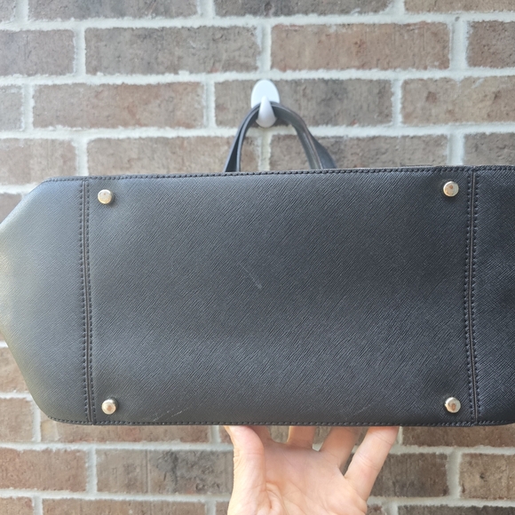 Kate Spade Black Leather Tote - Picture 9 of 14